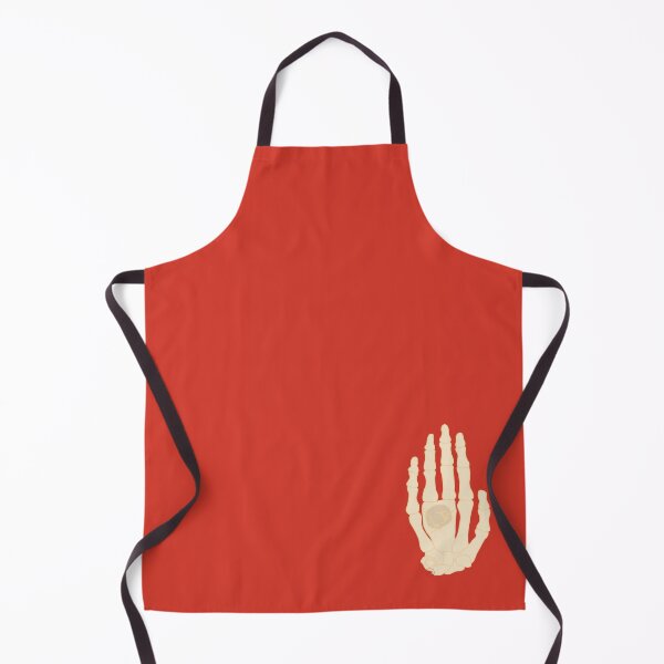 Item preview, hamsa skeleton - red designed and sold by SaharBareket.