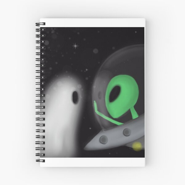 Item preview, Ghost meets Alien designed and sold by Janine Louise.