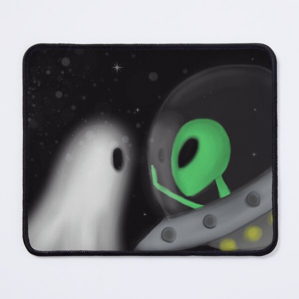 Item preview, Ghost meets Alien designed and sold by Driftwood Tide Designs.