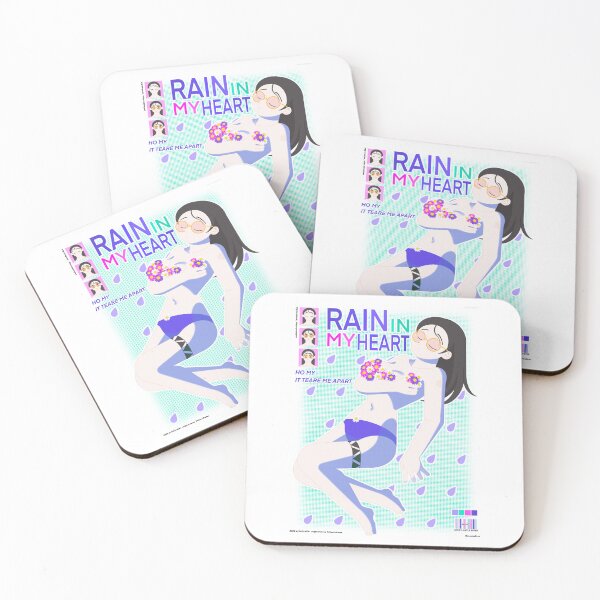 Item preview, Rain in my heart designed and sold by ninelives-illus.