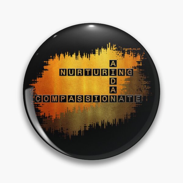 Item preview, Aidan, Nurturing and Compassionate Crossword designed and sold by words-my-art.