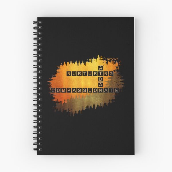 Item preview, Aidan, Nurturing and Compassionate Crossword designed and sold by words-my-art.