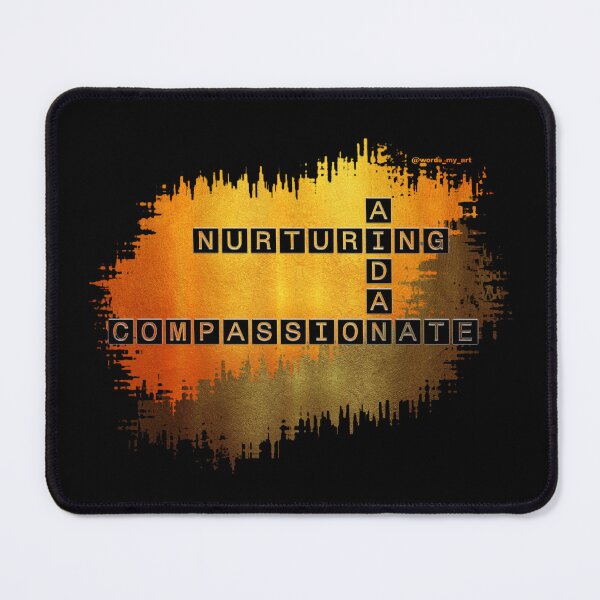 Item preview, Aidan, Nurturing and Compassionate Crossword designed and sold by words-my-art.
