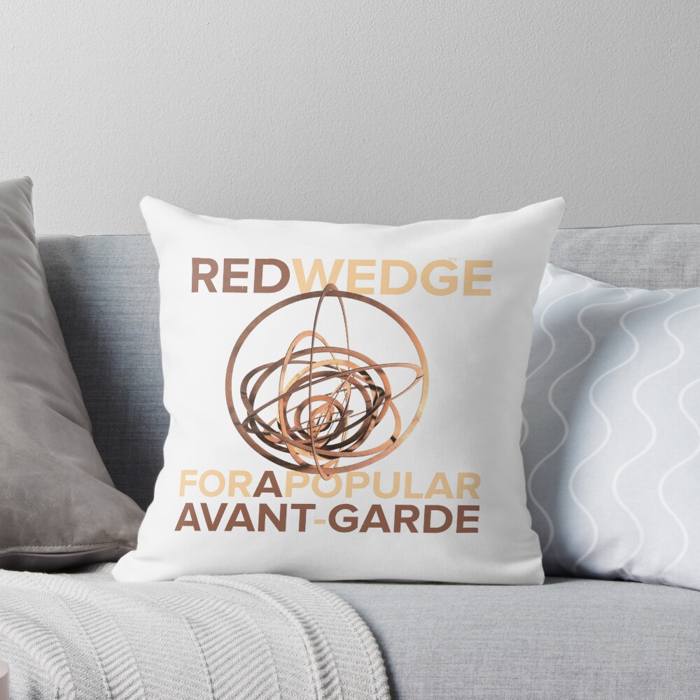 Item preview, Throw Pillow designed and sold by Red-Wedge.