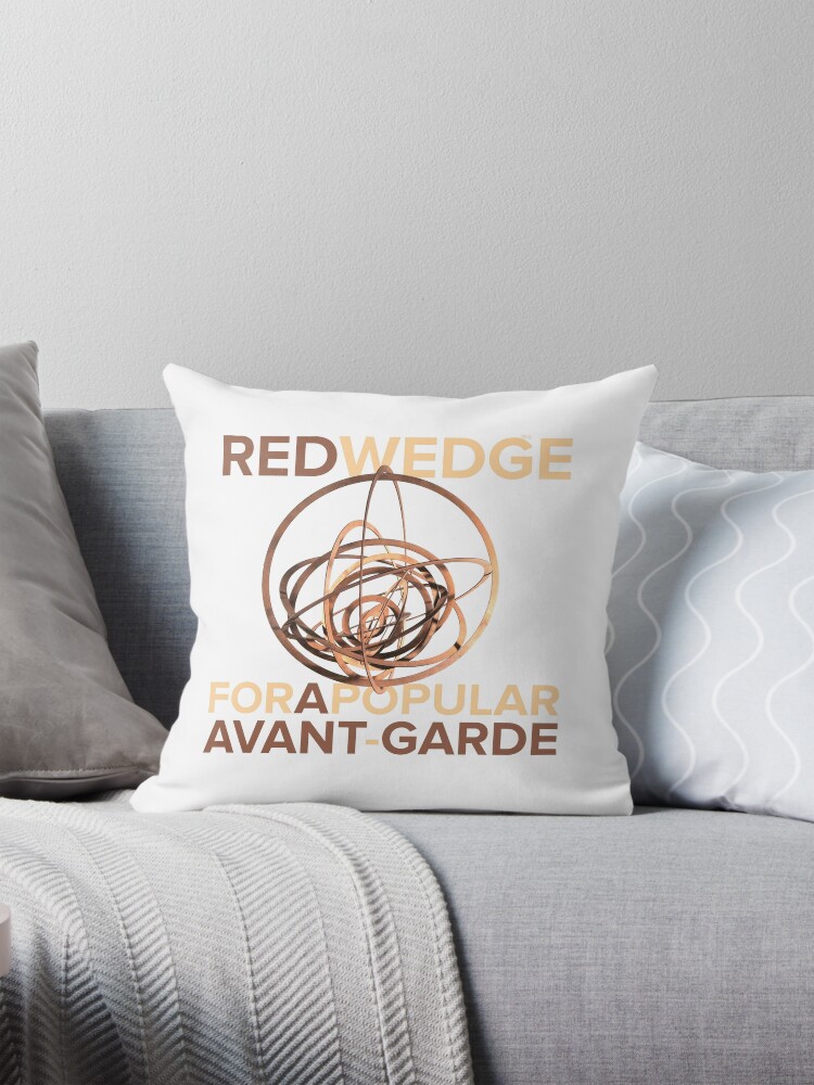 Thumbnail 1 of 4, Pillow, Red Wedge Banner designed and sold by Red-Wedge.