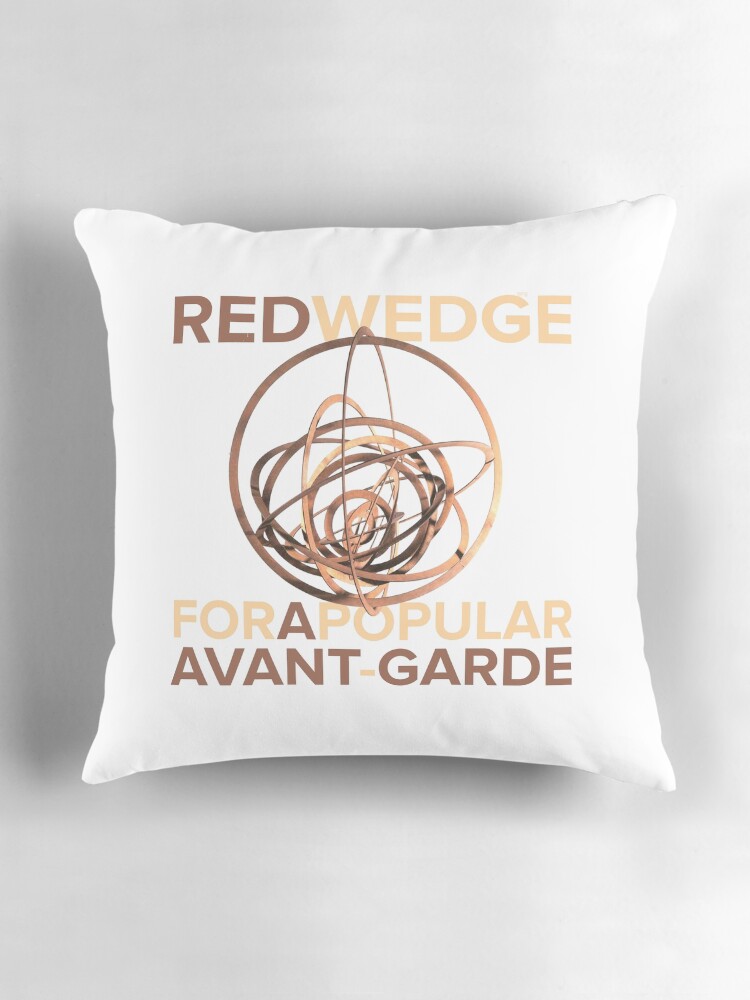 Thumbnail 3 of 4, Pillow, Red Wedge Banner designed and sold by Red-Wedge.