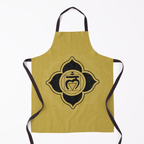 Item preview, Root Chakra Mandala - Saffron + Coal designed and sold by Irene Estelle.