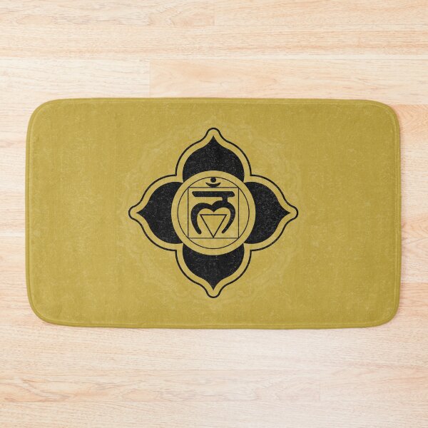 Item preview, Root Chakra Mandala - Saffron + Coal designed and sold by Irene Estelle.