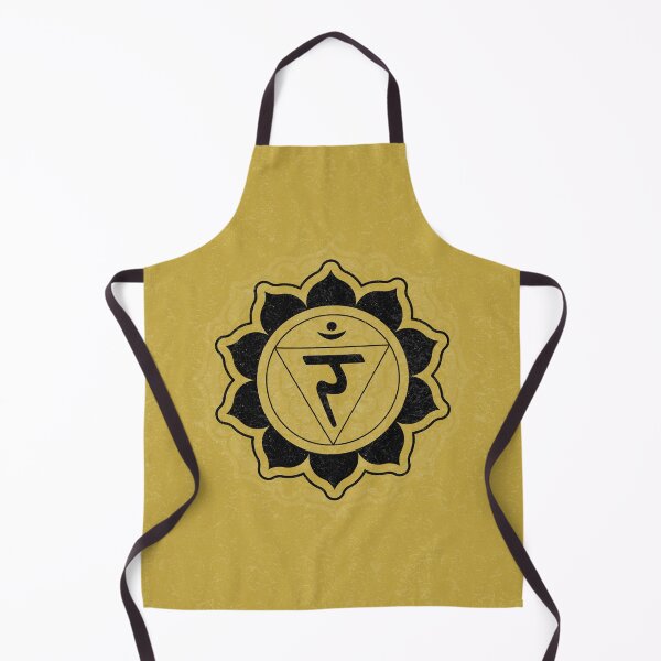 Item preview, Solar Plexus Chakra Mandala - Saffron + Coal designed and sold by Irene Estelle.