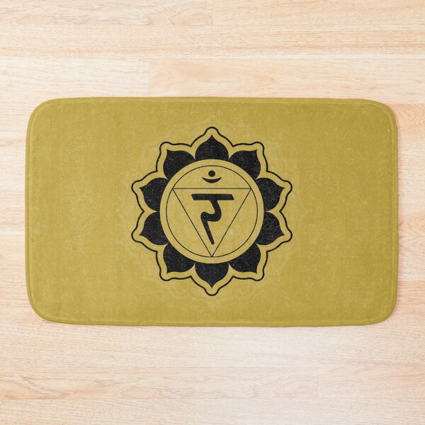 Item preview, Solar Plexus Chakra Mandala - Saffron + Coal designed and sold by Irene Estelle.