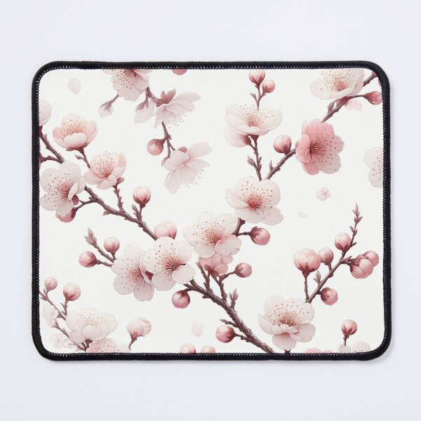 Item preview, Cheery Blossom Pattern Print designed and sold by PinUpPizzazz.