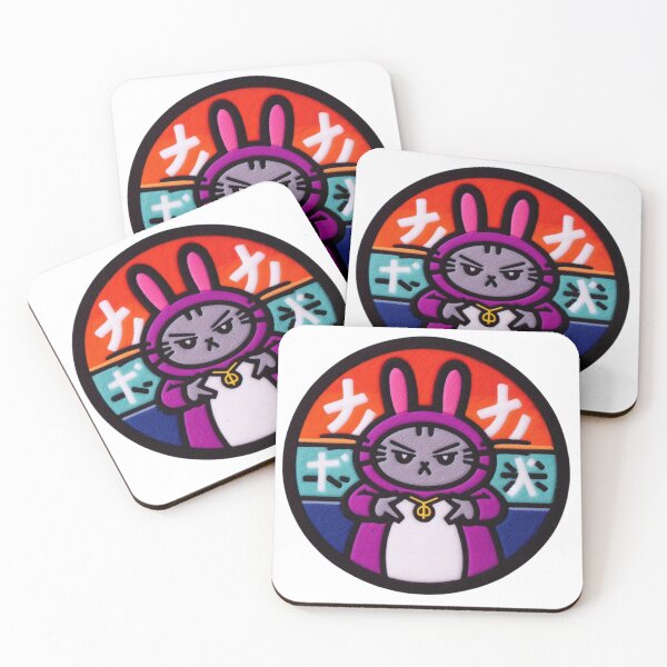 Item preview, Purple Kawaii Rapper Rabbit designed and sold by GALUMARKET.