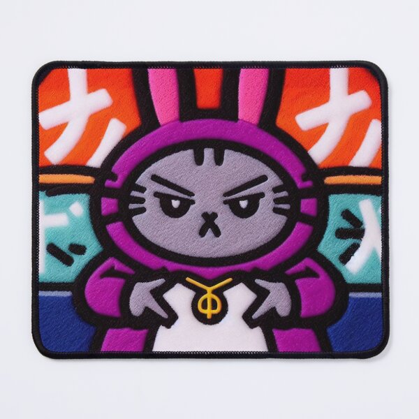 Item preview, Purple Kawaii Rapper Rabbit designed and sold by GALUMARKET.