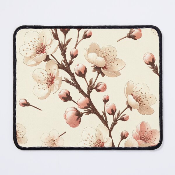 Item preview, Cherry Bloosom Pattern Print designed and sold by PinUpPizzazz.