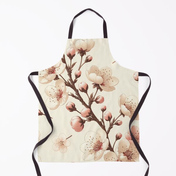 Item preview, Cherry Bloosom Pattern Print designed and sold by PinUpPizzazz.