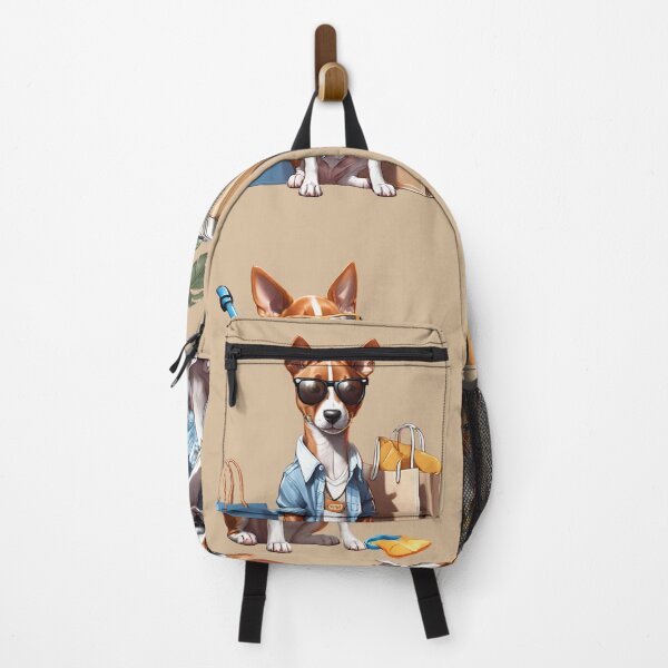 Item preview, Basenji cute puppy dog travel Sticker Pack 3 designed and sold by Keffy.