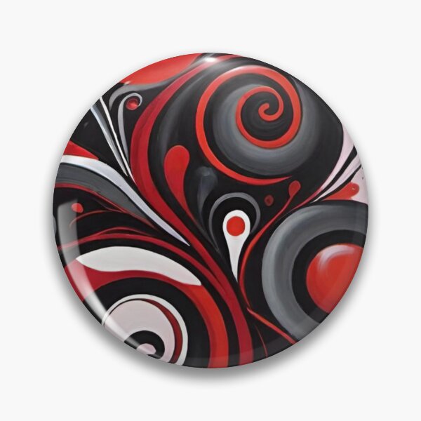 Item preview, black and red spherical design designed and sold by optimusprime39.