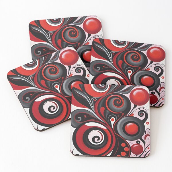 Item preview, black and red spherical design designed and sold by optimusprime39.