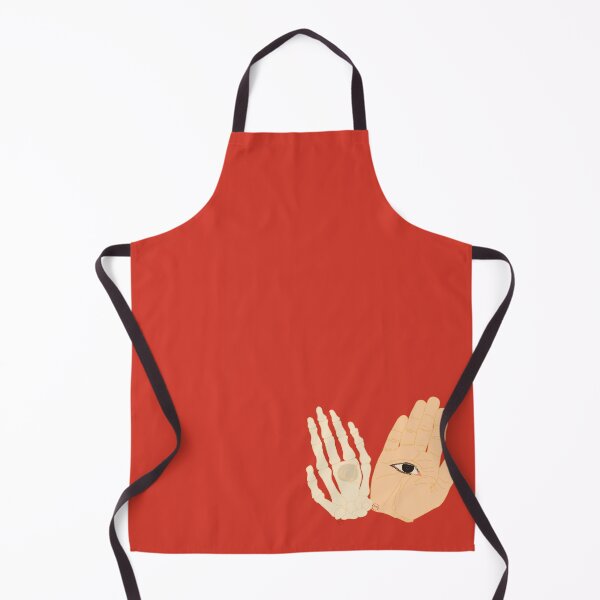 Item preview, hamsa anatomical and skeleton - red designed and sold by SaharBareket.