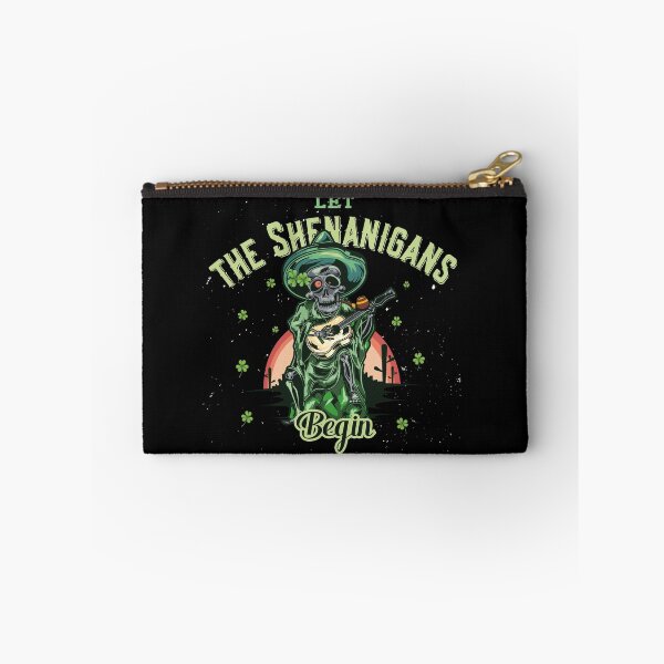 Item preview, Vintage Let The Shenanigans Begin Skull Guitar St Patrick's Day  designed and sold by NewAdventure.