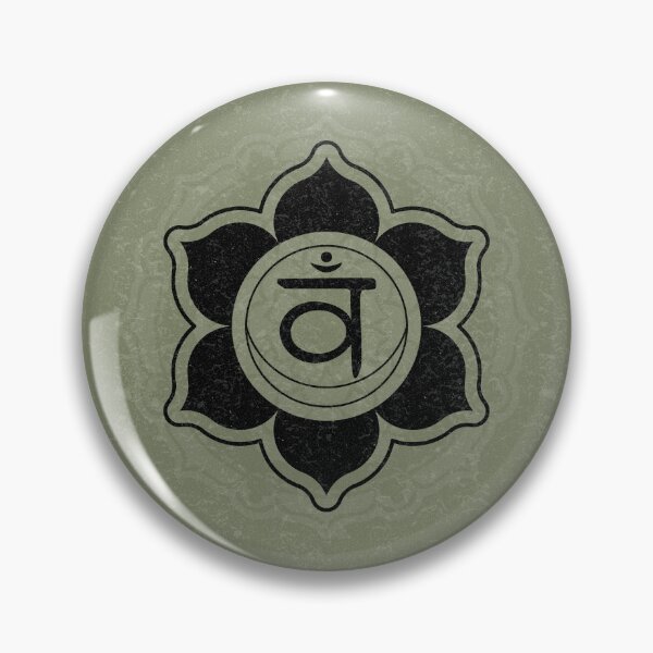 Item preview, Sacral Chakra Mandala - Sage + Coal designed and sold by Irene Estelle.