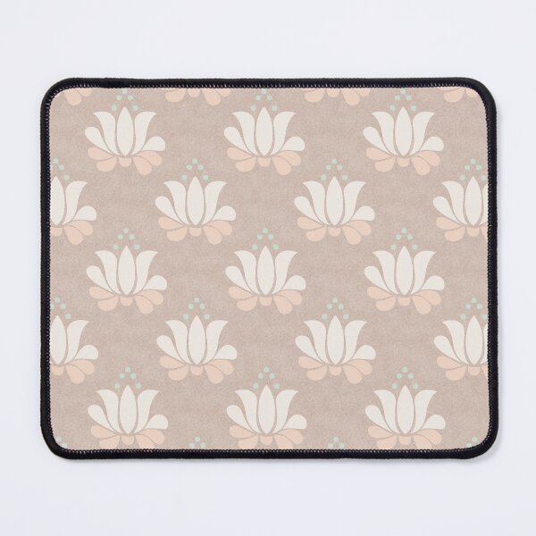 Item preview, calm lotus flowers on a light background designed and sold by colorofmagic.