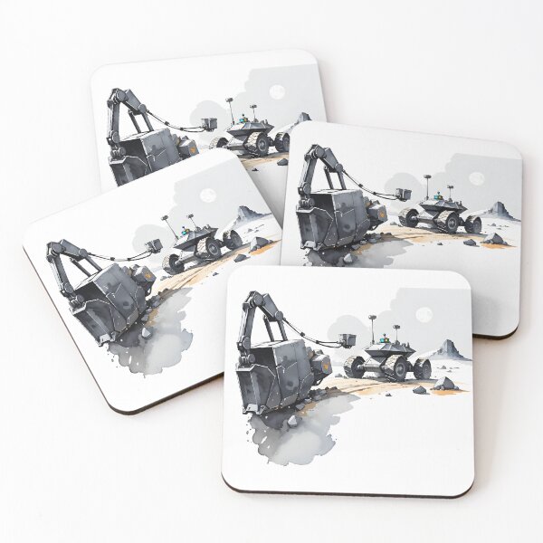 Item preview, Large rock detectors on asteroid designed and sold by SpaceRockMining.