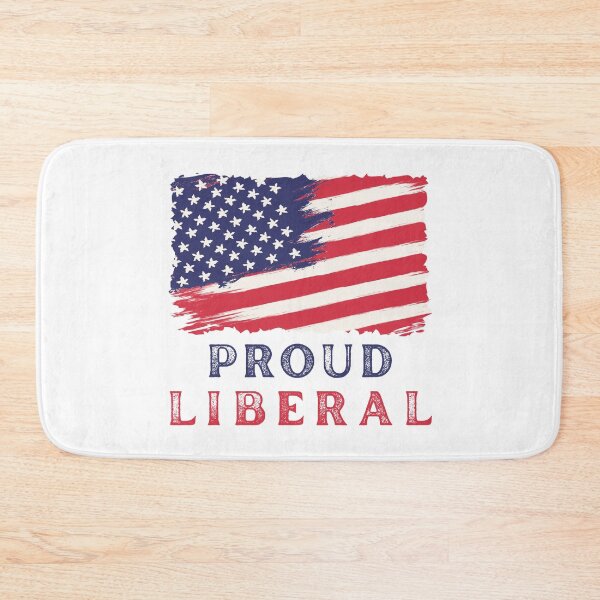 Item preview, American Flag with Proud Liberal Voter designed and sold by OneFineGem.