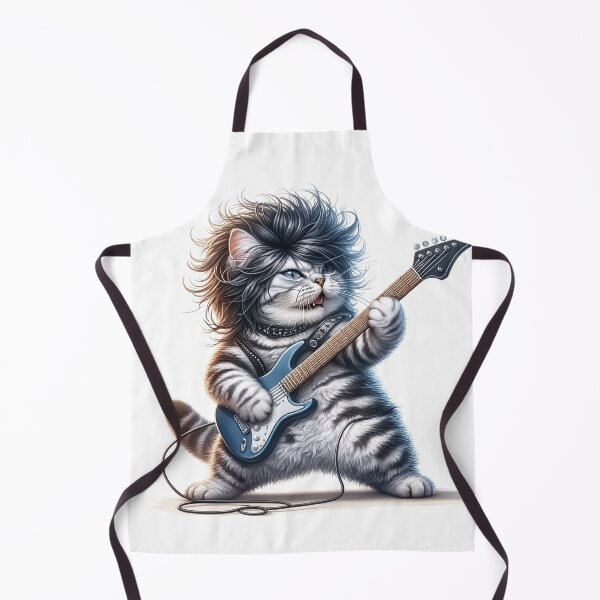 Item preview, American Wirehair Electric Guitarist - Funny Cat designed and sold by vogocom.