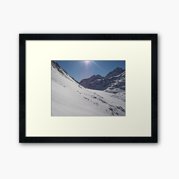 Frozen Wonderland Framed Art Print