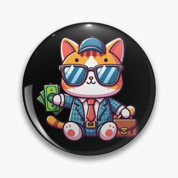Item preview, cash is king cat business designed and sold by SOMI SOMI.
