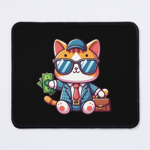 Item preview, cash is king cat business designed and sold by SOMI SOMI.