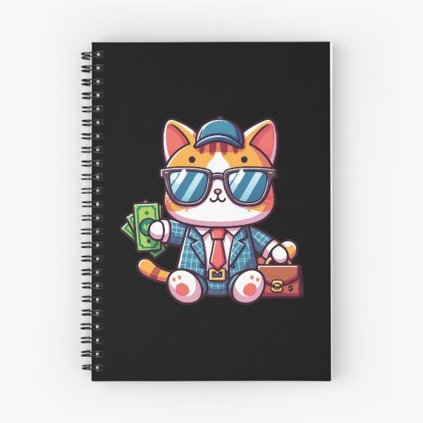 Item preview, cash is king cat business designed and sold by SOMI SOMI.