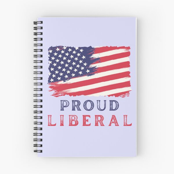 Item preview, American Flag with Proud Liberal Voter designed and sold by OneFineGem.