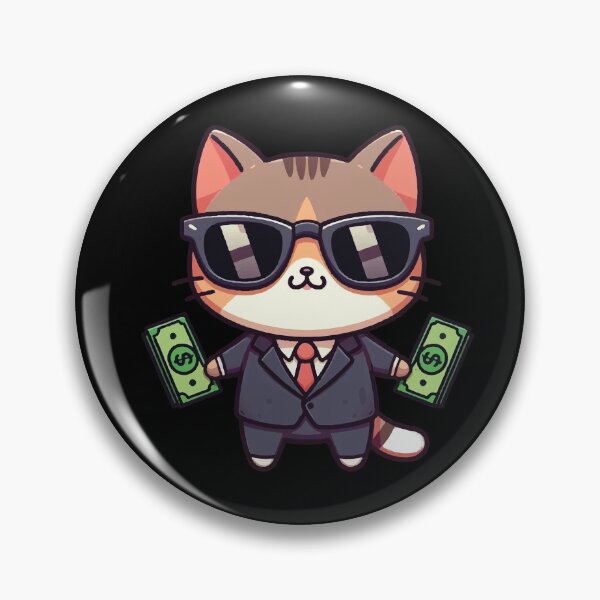 Item preview, cash is king with cat money designed and sold by SOMI SOMI.