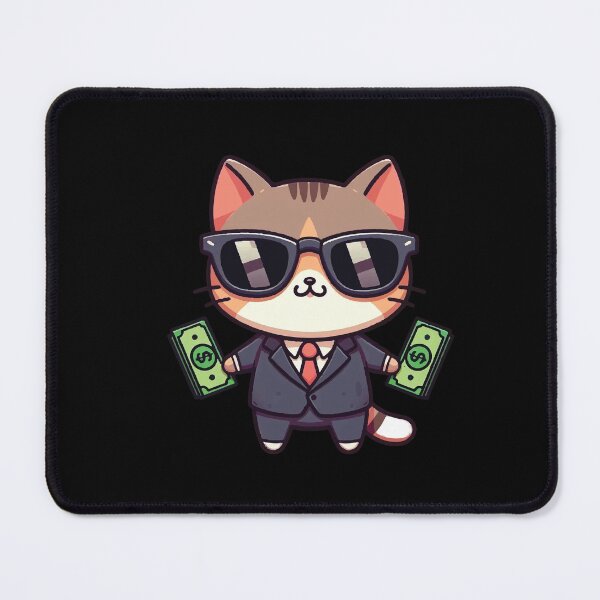 Item preview, cash is king with cat money designed and sold by SOMI SOMI.