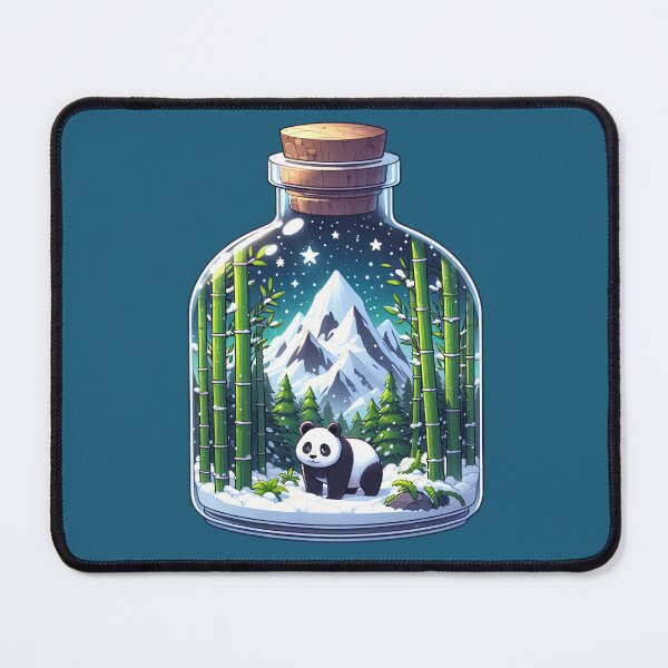 Item preview, Panda in a Bottle designed and sold by stickyfoot.