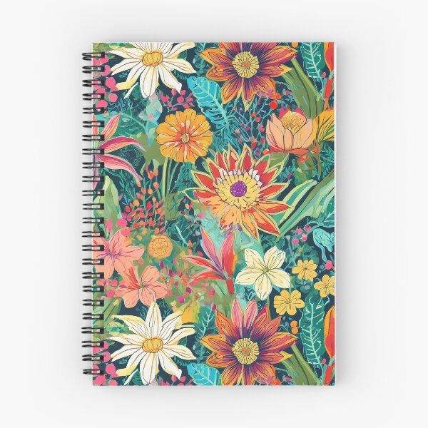 Item preview, A floral pattern of a mix of flowers designed and sold by ellinnur.