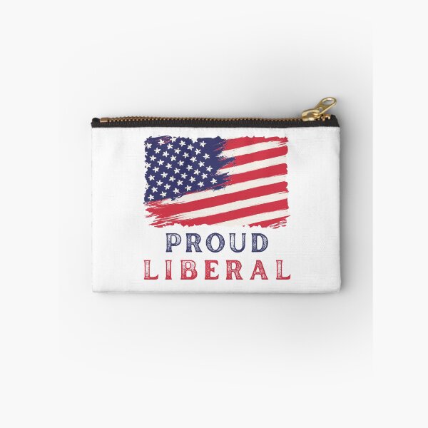 Item preview, American Flag with Proud Liberal Voter designed and sold by OneFineGem.