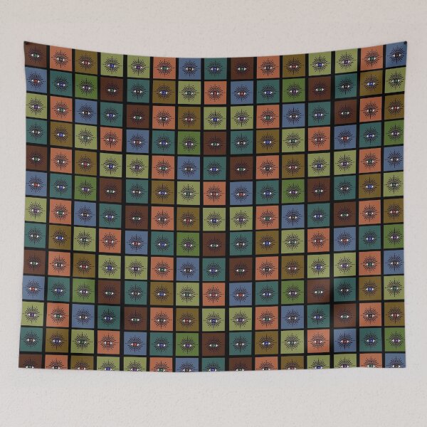 Item preview, third eye wisdom patchwork  designed and sold by groovygreengal.
