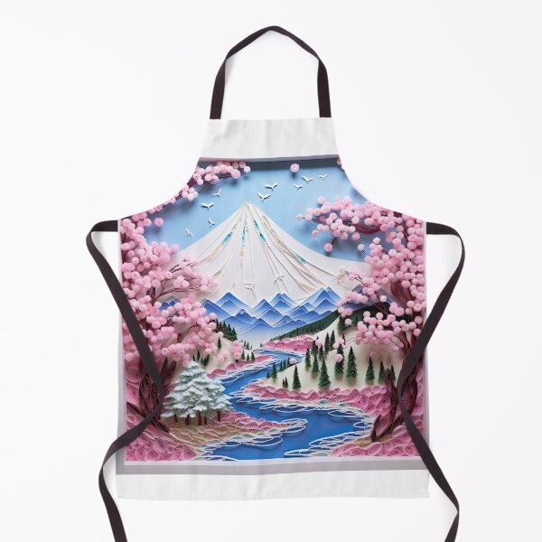 Item preview, Japanese Paper Quilling Mount Fuji Design 2 designed and sold by Charlies-Artbox.