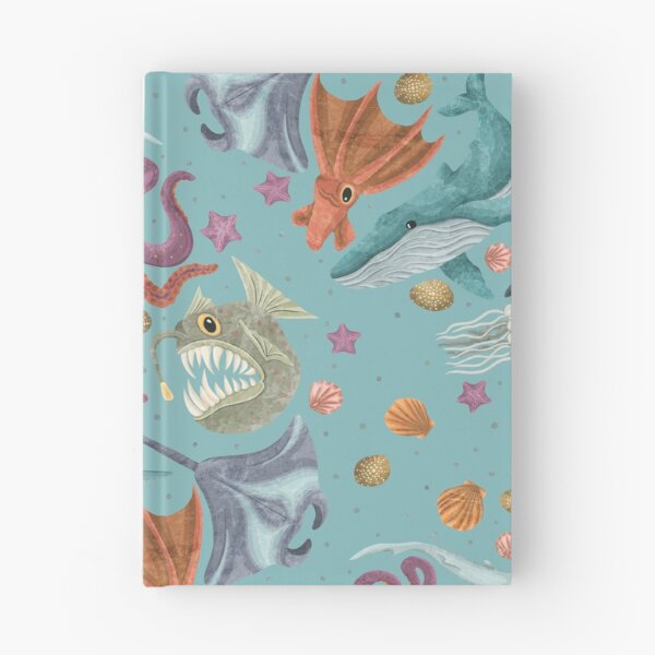 Item preview, Ocean Life Pattern Light Blue designed and sold by smoothfoxill.