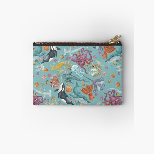 Item preview, Ocean Life Pattern Light Blue designed and sold by smoothfoxill.