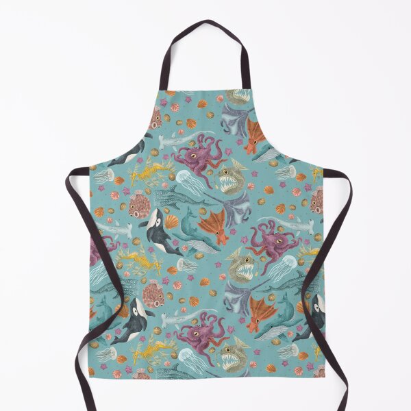 Item preview, Ocean Life Pattern Light Blue designed and sold by smoothfoxill.