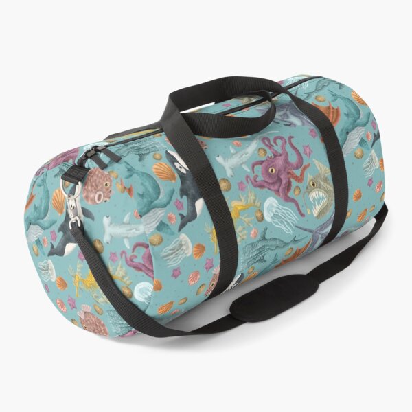 Item preview, Ocean Life Pattern Light Blue designed and sold by smoothfoxill.