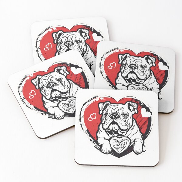 Item preview, etiqueta engomada del dogo designed and sold by A-Wood-.