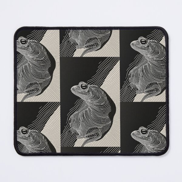 Item preview, Frog in Harmony: Abstract Dance of Lines and Colors designed and sold by Piotrek0001.