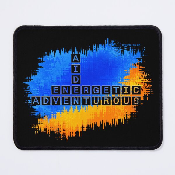 Item preview, Aiden, Energetic and Adventurous Crosswords designed and sold by words-my-art.