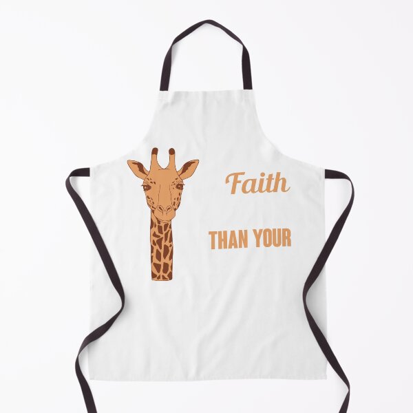 Item preview, Let Your Faith Be Taller Than Your Fear Cute Giraffe Vintage  designed and sold by roboartpixel.