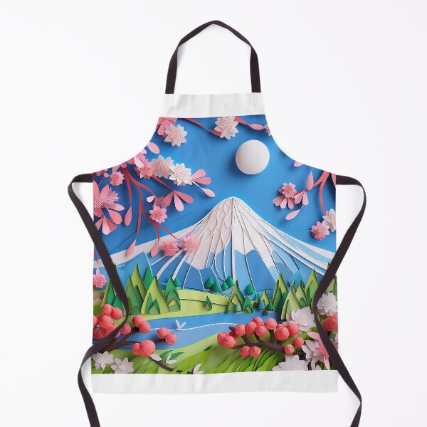 Item preview, Japanese Paper Quilling Mount Fuji Design 5 designed and sold by Charlies-Artbox.